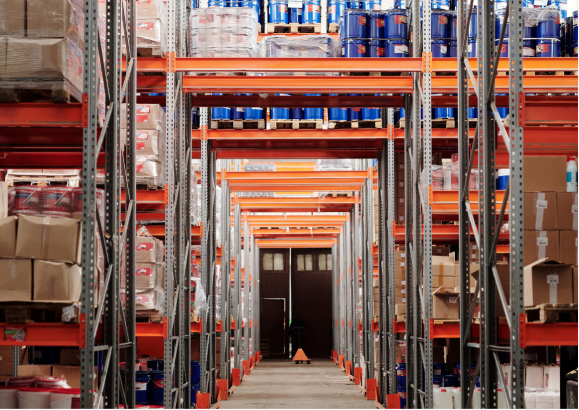 Oversized warehouse door and frame assemblies.