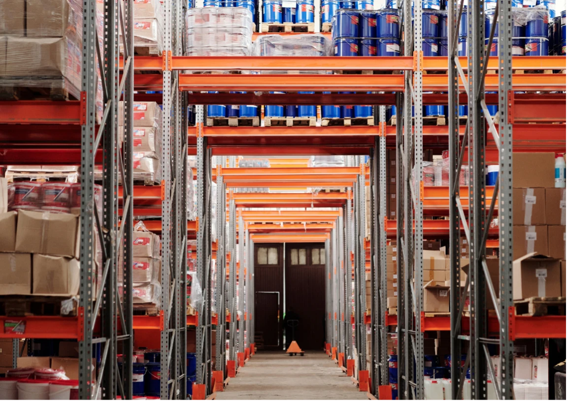 Oversized warehouse door and frame assemblies.